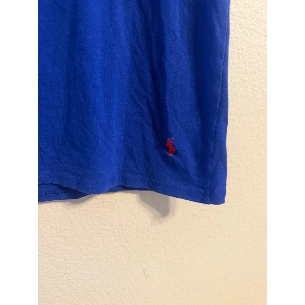 Polo Ralph Lauren Men's Royal Blue 4D-Flex Cotton Blend T-Shirt Size L/G